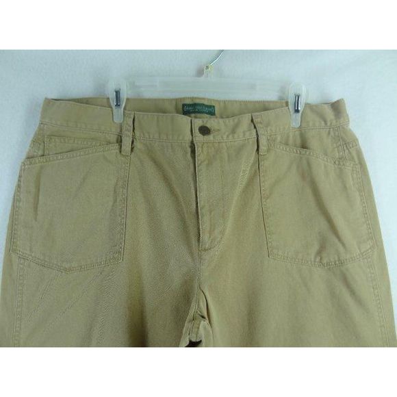 Lauren Jeans Co Ralph Lauren Sz.16 Flare Chino - Picture 2 of 5